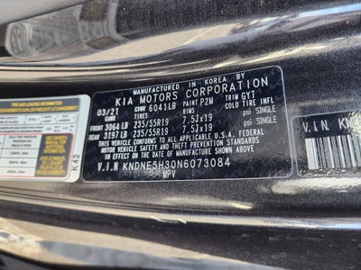 2022 Kia Carnival SX Prestige