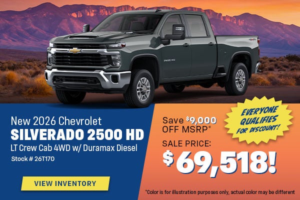 2026 Silverado 2500 HD