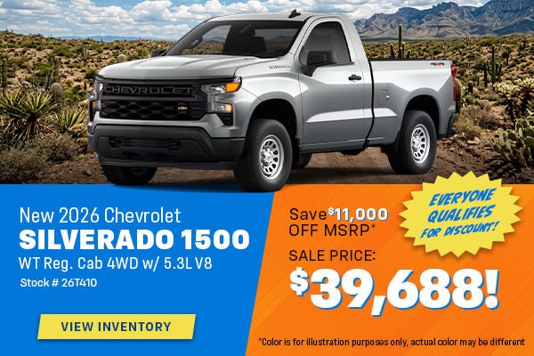 2026 Silverado 1500 WT 