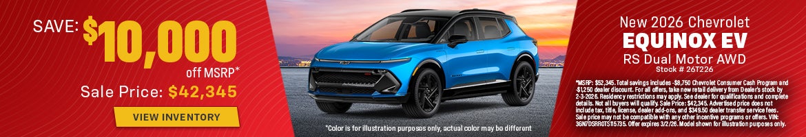 New 2026 Chevrolet EQUINOX EV