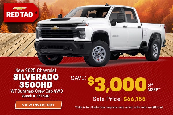 NEW 2025 CHEVROLET SILVERADO 3500 HD
